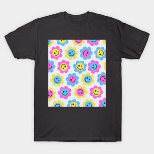 Pansexual Flower Faces T-Shirt